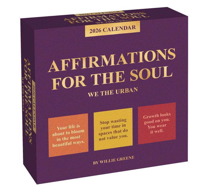 We the Urban 2026 Day-To-Day Calendar: Affirmations for the Soul - Ingram